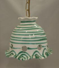 Gmundner Keramik-Hngelampe Vollkeramik klein